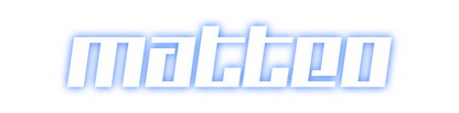 Konfigurierter Neonsign Matteo