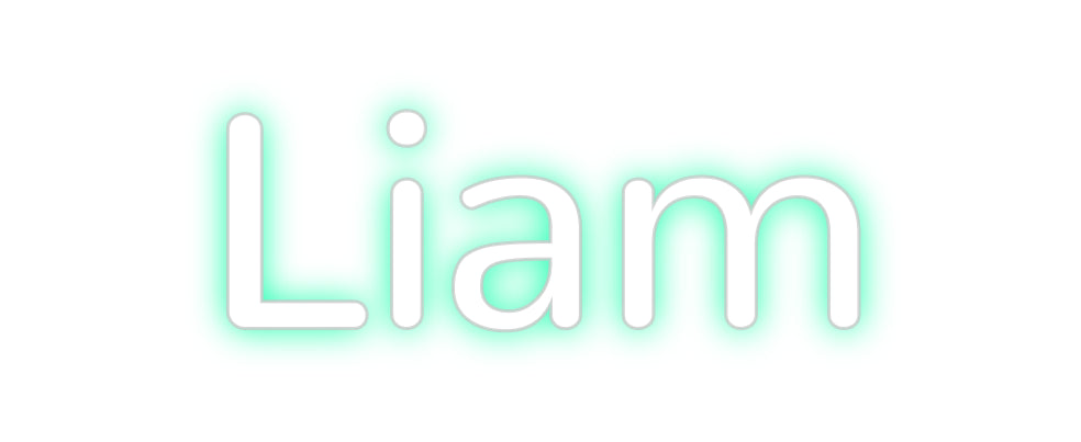 Konfigurierter Neonsign Liam