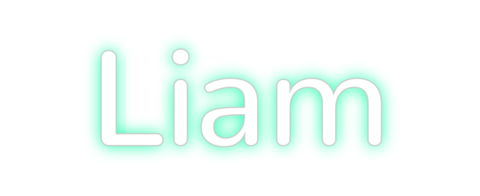 Konfigurierter Neonsign Liam