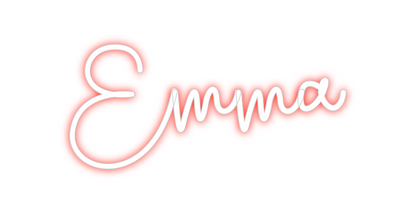 Konfigurierter Neonsign Emma