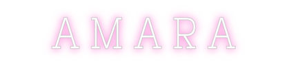 Konfigurierter Neonsign AMARA