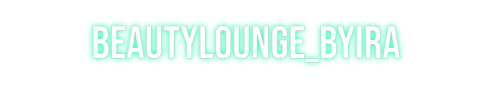 Konfigurierter Neonsign Beautylounge_...