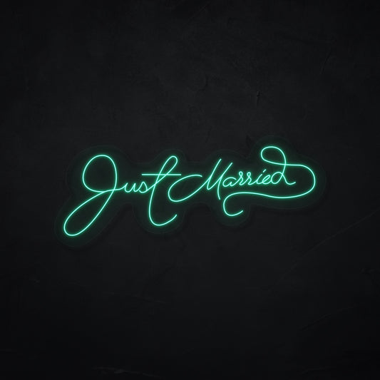 Just Married LED Neonsign