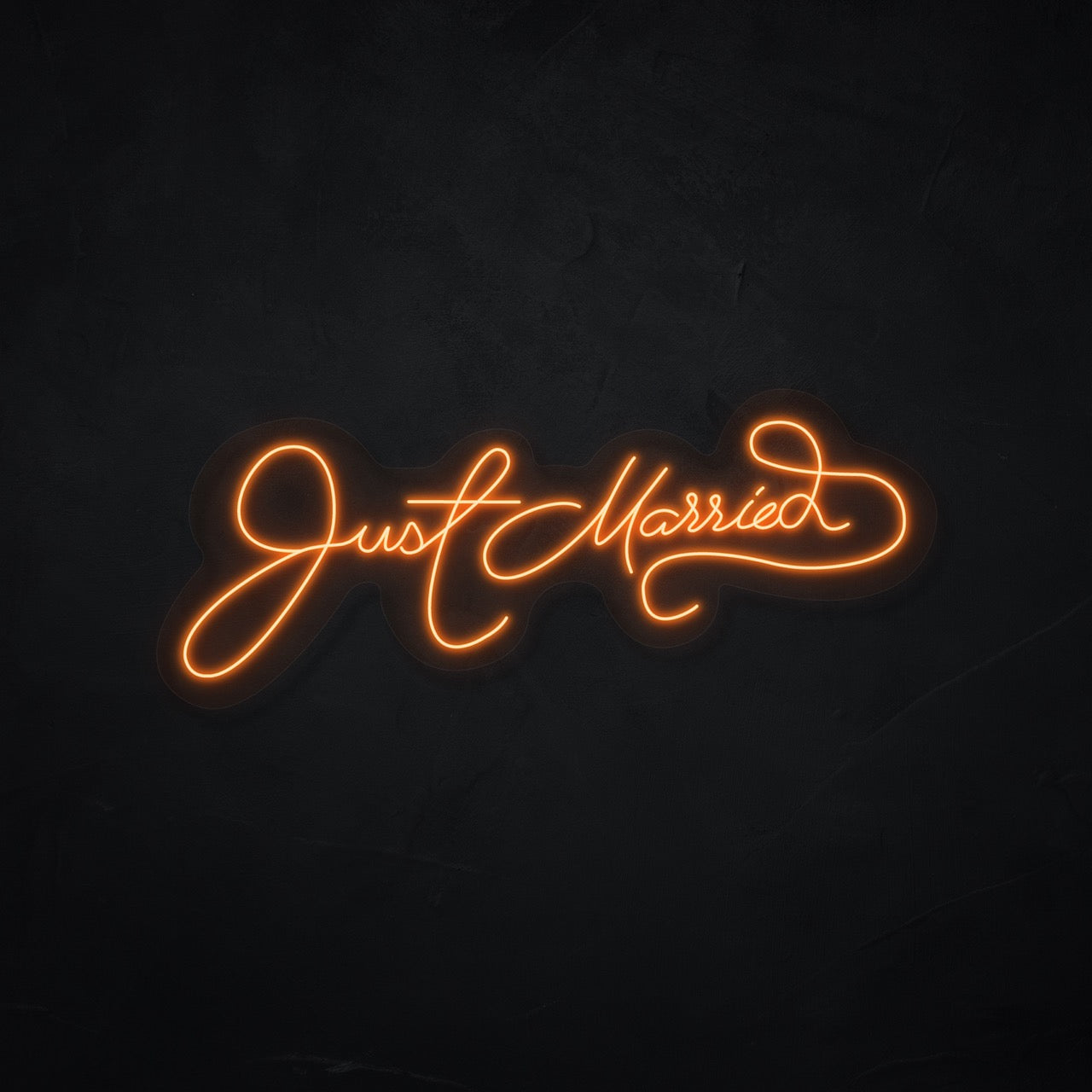 Just Married LED Neonsign