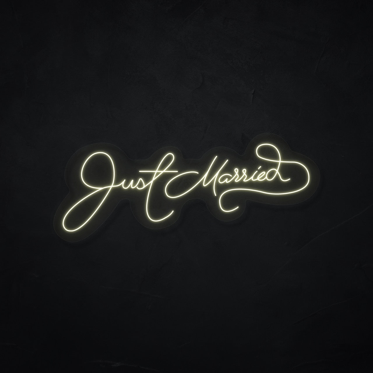 Just Married LED Neonsign