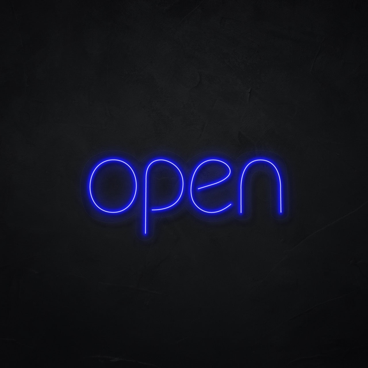 Open 1 LED Neonsign