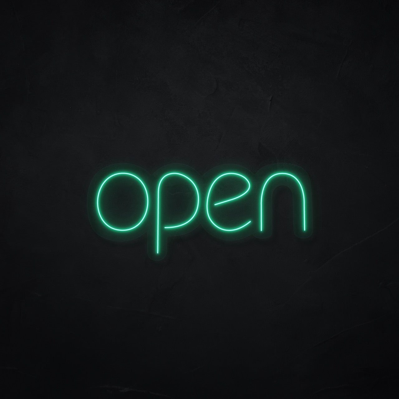 Open 1 LED Neonsign